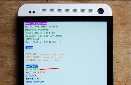 Cum de a merge la rekaveri pe Android