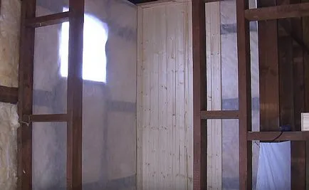 Baie de cadru cu mâinile sale cu pas foto și video de instruire