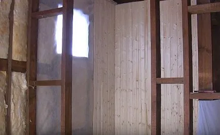 Baie de cadru cu mâinile sale cu pas foto și video de instruire