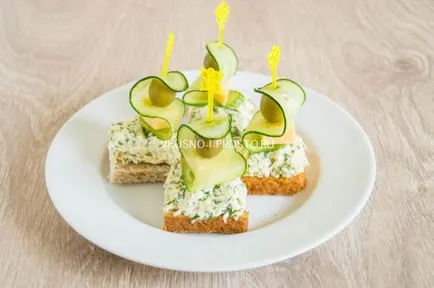Tartine pe frigarui 15 rețete simple,