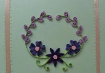 Picturi in tehnica quilling (foto)