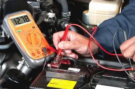Evacuate auto baterie cauze, diagnostic