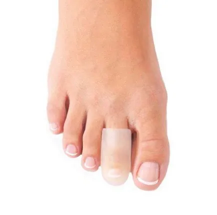 Divizoare pentru degetele de la picioare ortopedice de silicon, gel, tesatura