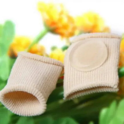 Divizoare pentru degetele de la picioare ortopedice de silicon, gel, tesatura