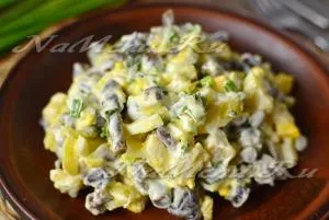salata de cartofi cu ciuperci (salată) Salata de cartofi cu ciuperci