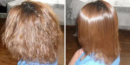 Keratina păr indreptare - acasă și în salon, înainte și după fotografii, video (keratina) Keratina indreptarea parului - la domiciliu și în salon, înainte și după fotografii, video