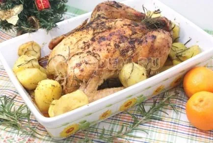 Cartofi cu carne de pui - rețete (rețete de cartofi) Cartofi cu carne de pui - Retete