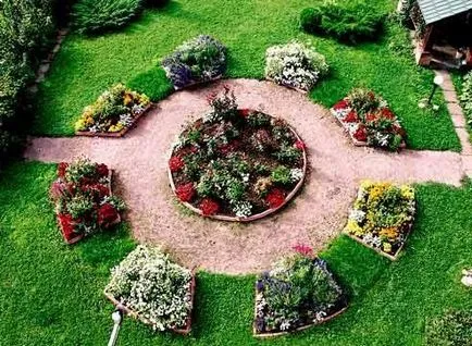 Flowerbeds detalii și detalii
