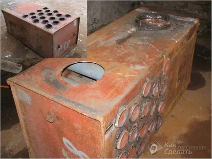 Cazan de incalzire cu mâinile sale - cum să facă, cum să gătească Foto Desene