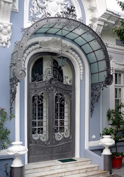 Baldachin peste veranda cu idei mâinile fotografia lui, forme și materiale