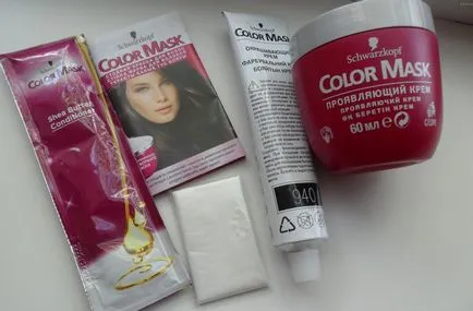 Par colorant «Schwarzkopf culoare masca», paleta, comentarii, prețul (culoare) Par colorant «Schwarzkopf culoare masca», paleta, comentarii, pret