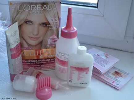 ekselans par Dye L'Oreal - paleta de culori, comentarii (l oreal excelenta) (L'Oreal) ekselans par Dye L'Oreal - paleta de culori, comentarii (l oreal de excelență)