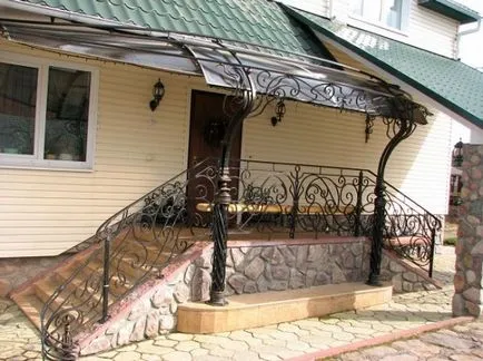Tinda metalului într-o fotografie casă privată, modele, opțiuni