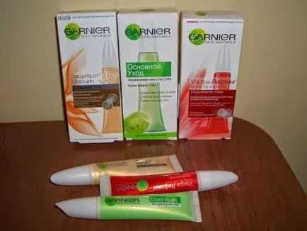 Fondurile crema de ochi pentru piele Garnier după vârsta de 25, 35 și 45, din linia principală de comentarii de îngrijire () Garnier Fondurile crema de ochi pentru Garnier pielea după vârsta de 25, 35 și 45, din linia principală de comentarii de îngrijire