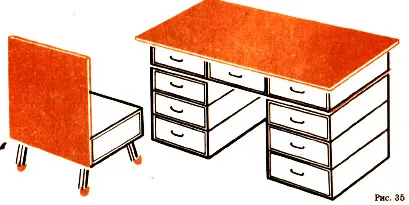 mobilier păpușă cu propriile sale mâini (foto), masă, scaun, canapea, noptieră