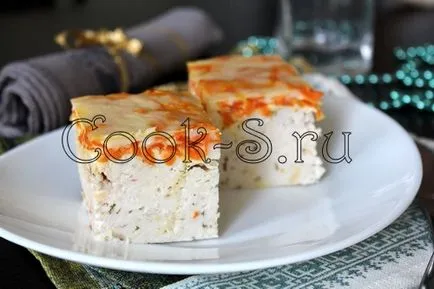 caserola de pui cu crema de branza - un pas cu pas reteta cu fotografii, feluri de mâncare de pui