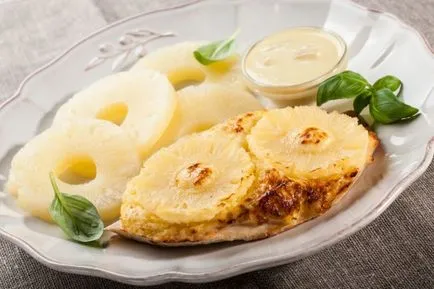 Pui cu ananas la cuptor și rețete simple, de vacanță