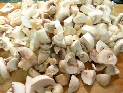 rulouri de pui cu ciuperci - găti acasă