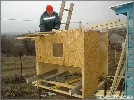 coteț de păsări cu propriile sale mâini pentru 10 pui - ghid pas cu pas