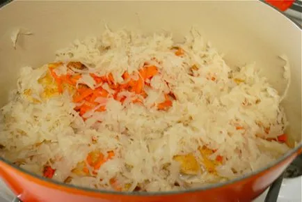 Sauerkraut gătit rețetă 4, ekskyl (varza acra) Sauerkraut 4 rețetă de gătit, ekskyl