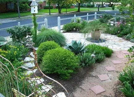 Amenajare a teritoriului urmări - 65 idei foto, modul de a decora pasarelă la casa