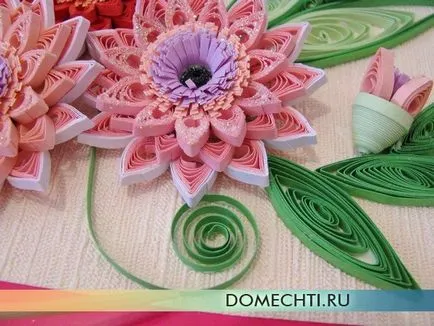 Quilling imagine a hârtiei cu mâinile pentru începători (mâini) Quilling imagine a hârtiei cu mâinile pentru începători
