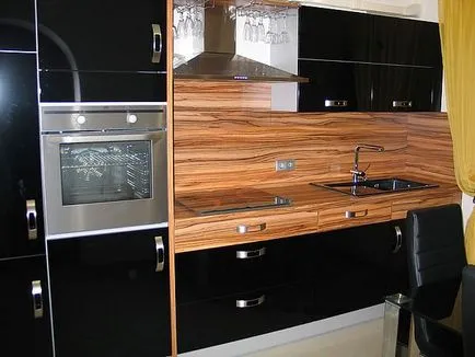 fotografii Bucatarii Zebrano reale, culori, combinație de culori, design bucatarie, design interior, reparații, fotografii