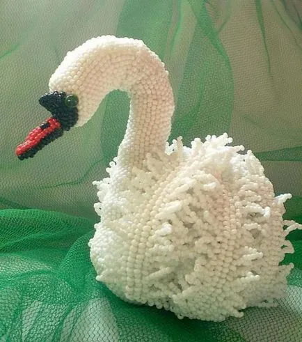 întruchipările Swan margele de țesut (variante) opțiuni de țesut Swan șirag de mărgele