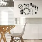 Restaurare mobila de bucătărie cu mâinile lor autocolante de interior, decupaj, desktop replacement