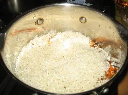 Rețetă pentru pilaf, sau cum să facă un pilaf sfărâmicios