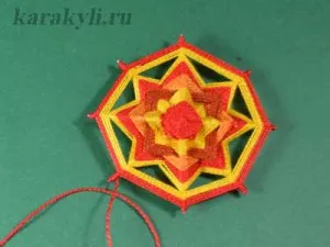Mandala firul cu mâinile, Scribble