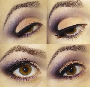 Make-up pentru colțurile coborâte ale ochilor pas cu pas fotografii și videoclipuri