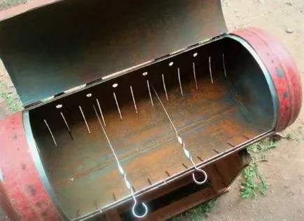 specii de grătar din butelia de gaz și construcția de ghidare (gaz) specii de grătar din butelia de gaz și ghida fabricarea