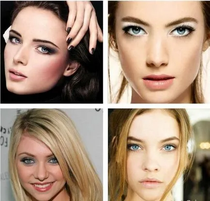 Machiaj pentru ochi albaștri și părul blond pas cu pas fotografii (blond) Machiaj pentru ochi albaștri și părul blond pas cu pas fotografie