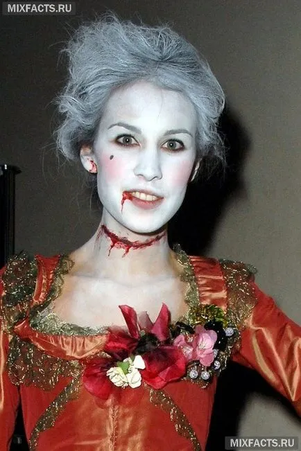 Machiaj pentru Halloween cu mâinile lor (foto) (Halloween) Machiaj pentru Halloween cu mâinile lor (foto)