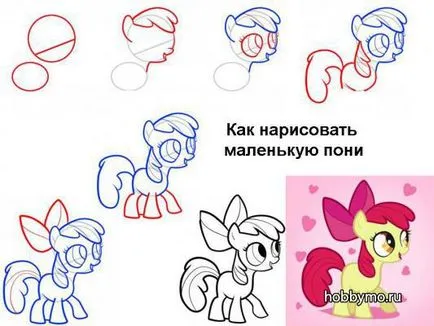 Master class cum să atragă mai Little Pony - interese de mare (trage cai) Master class cum să atragă mai Little Pony - hobby-ul Sea