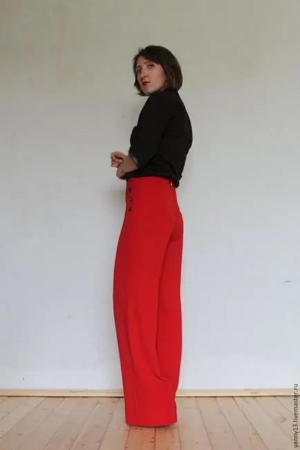 master-class pe pantaloni de cusut în „Marley“ stil - artizani echitabil - manual, lucrate manual