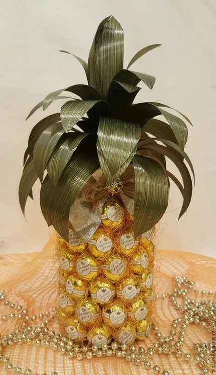 Master class face cântec „ananas“ De la dulciuri - Masters Fair - manual, lucrate manual