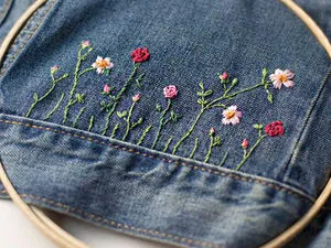 Diverse decor jachete din denim 50 opțiuni interesante - artizani corecte - realizate manual,