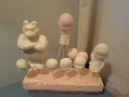 Mark mung de desene animate Mașa și Ursul - Mașa și Ursul în mastic