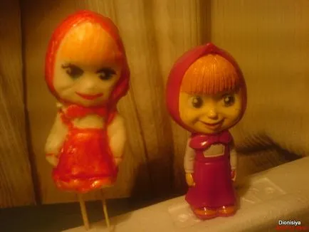 Mark mung de desene animate Mașa și Ursul - Mașa și Ursul în mastic