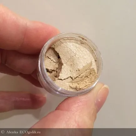 Mineral Eyeshadow caramel satin biobyuti - Review ekoblogera alenka (ochi mineral umbra & quot; satin caramel & quot; biobyuti) Mineral Eyeshadow caramel satin biobyuti - opinie ekoblogera Alenka