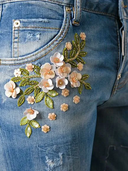 Diverse decor jachete din denim 50 opțiuni interesante - artizani corecte - realizate manual,