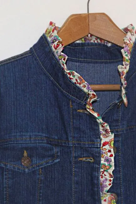 Diverse decor jachete din denim 50 opțiuni interesante - artizani corecte - realizate manual,