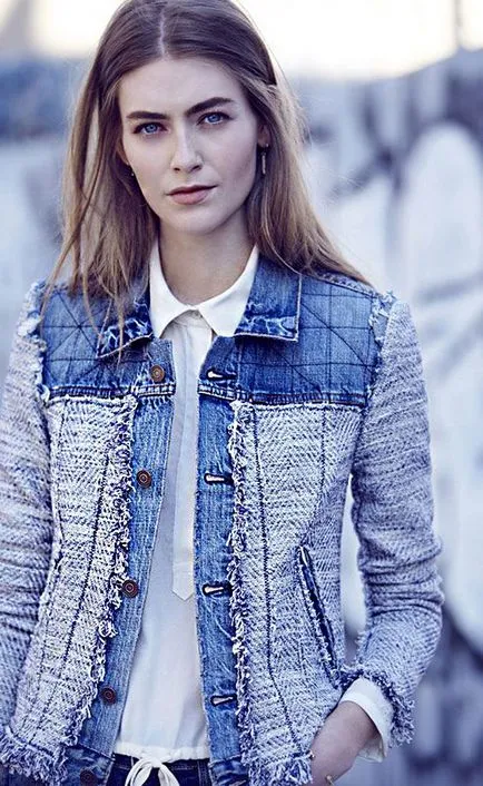 Diverse decor jachete din denim 50 opțiuni interesante - artizani corecte - realizate manual,