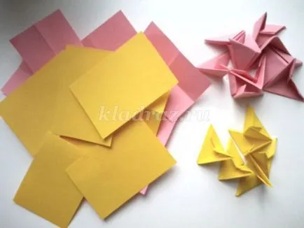 origami modular pentru incepatori
