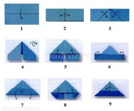 origami modular pentru incepatori