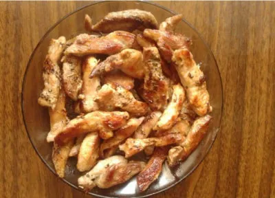 Salata de carne cu castravete proaspat