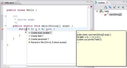 Noțiuni de bază cu platforma Eclipse (documentație) - Produse software