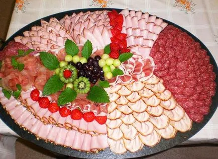 preparate din carne - ce și cum să le decoreze pentru servire opțiuni fotografie (decor) preparate din carne - ce și cum să le decoreze pentru servire opțiuni, fotografii